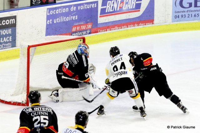 Photo hockey match Nice - Rouen le 20/11/2016