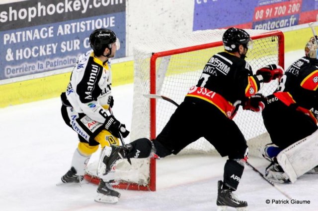 Photo hockey match Nice - Rouen le 20/11/2016