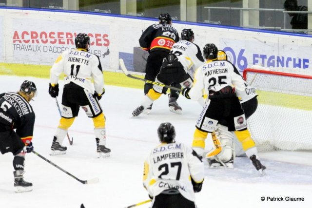 Photo hockey match Nice - Rouen le 20/11/2016