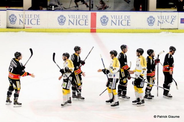Photo hockey match Nice - Rouen le 20/11/2016
