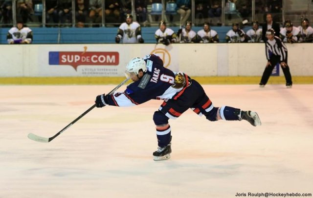 Photo hockey match Montpellier  - Chambéry le 19/11/2016