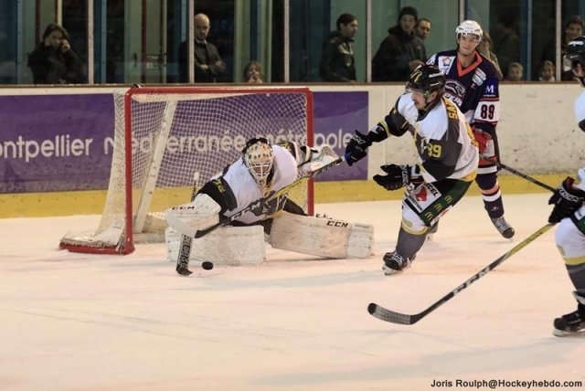 Photo hockey match Montpellier  - Chambéry le 19/11/2016
