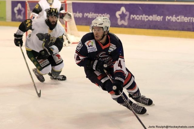 Photo hockey match Montpellier  - Chambéry le 19/11/2016