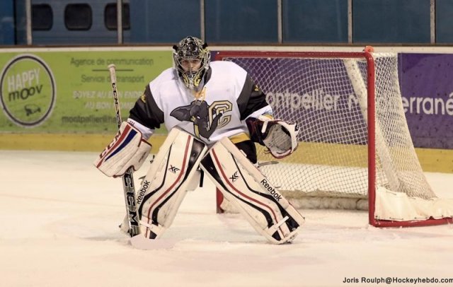 Photo hockey match Montpellier  - Chambéry le 19/11/2016