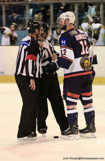 Photo hockey match Montpellier  - Chambéry le 19/11/2016