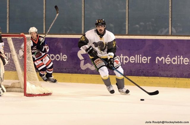 Photo hockey match Montpellier  - Chambéry le 19/11/2016