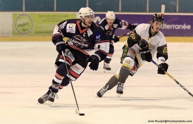 Photo hockey match Montpellier  - Chambéry le 19/11/2016