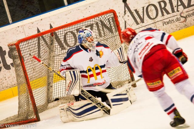 Photo hockey match Chamonix / Morzine - Grenoble  le 22/11/2016