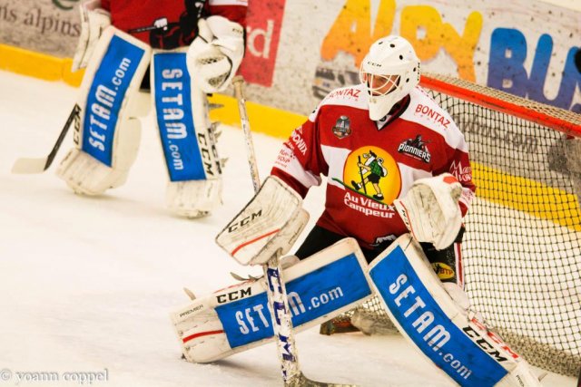 Photo hockey match Chamonix / Morzine - Grenoble  le 22/11/2016