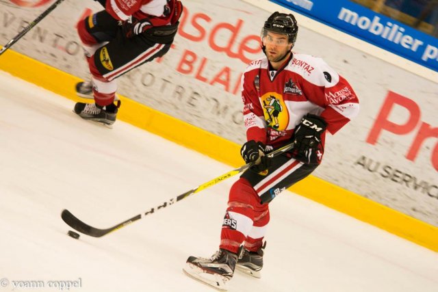 Photo hockey match Chamonix / Morzine - Grenoble  le 22/11/2016