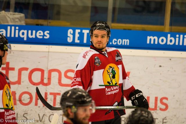 Photo hockey match Chamonix / Morzine - Grenoble  le 22/11/2016