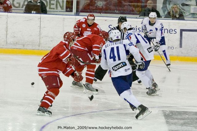 Photo hockey reportage Qualifs JO : Photos - Danemark vs France