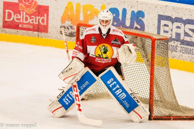 Photo hockey match Chamonix / Morzine - Grenoble  le 22/11/2016