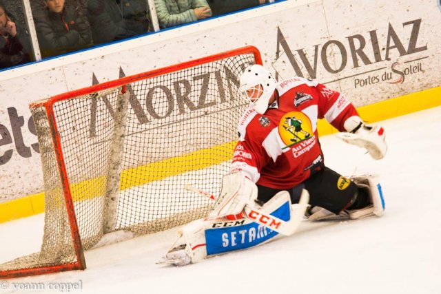 Photo hockey match Chamonix / Morzine - Grenoble  le 22/11/2016