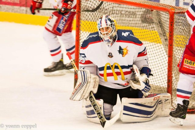 Photo hockey match Chamonix / Morzine - Grenoble  le 22/11/2016