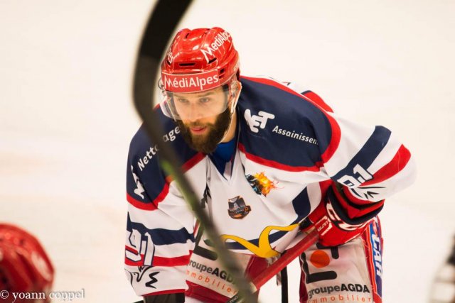 Photo hockey match Chamonix / Morzine - Grenoble  le 22/11/2016
