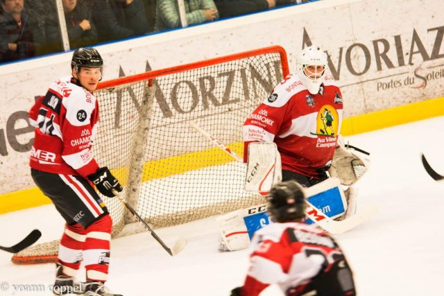 Photo hockey match Chamonix / Morzine - Grenoble  le 22/11/2016