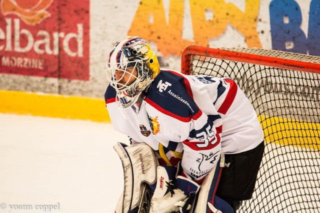 Photo hockey match Chamonix / Morzine - Grenoble  le 22/11/2016