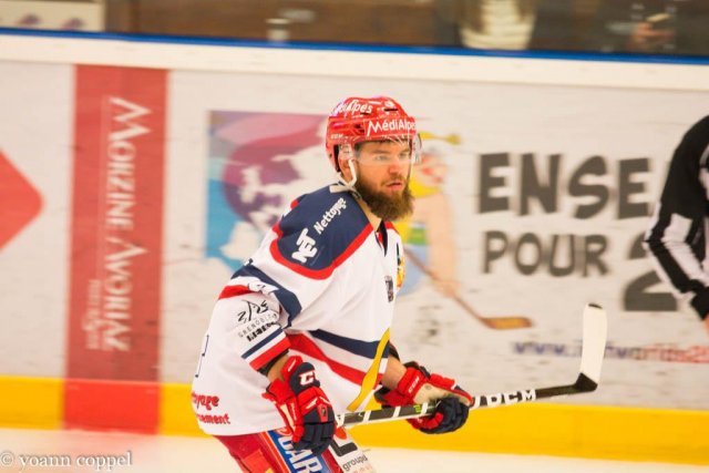 Photo hockey match Chamonix / Morzine - Grenoble  le 22/11/2016