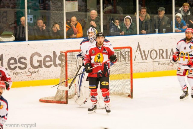Photo hockey match Chamonix / Morzine - Grenoble  le 22/11/2016