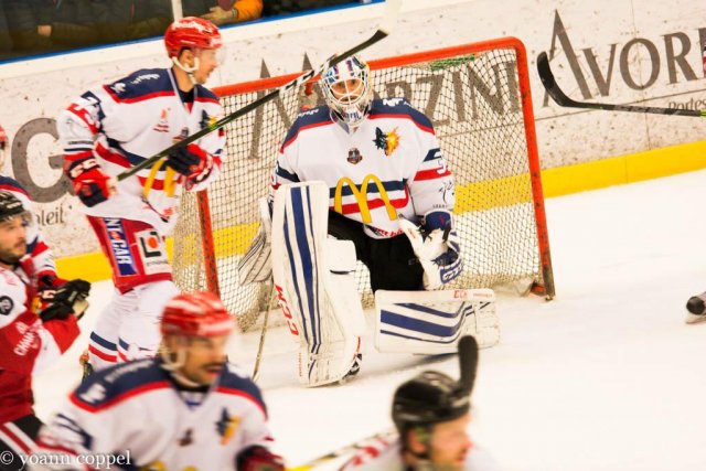 Photo hockey match Chamonix / Morzine - Grenoble  le 22/11/2016