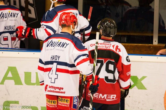 Photo hockey match Chamonix / Morzine - Grenoble  le 22/11/2016