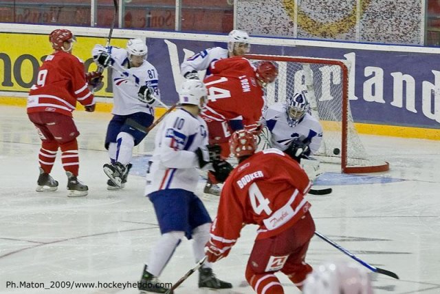Photo hockey reportage Qualifs JO : Photos - Danemark vs France