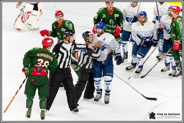 Photo hockey match Cergy-Pontoise - Paris (FV) le 19/11/2016