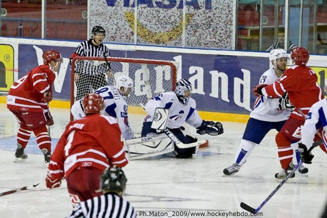 Photo hockey reportage Qualifs JO : Photos - Danemark vs France