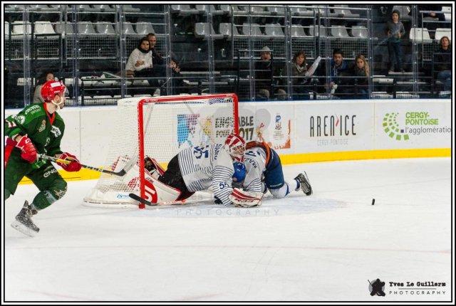 Photo hockey match Cergy-Pontoise - Paris (FV) le 19/11/2016