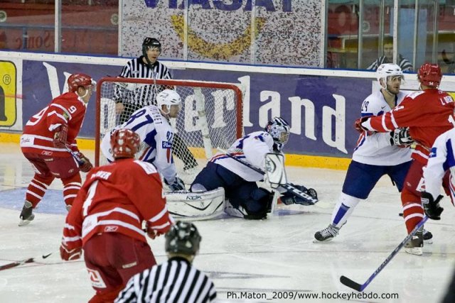 Photo hockey reportage Qualifs JO : Photos - Danemark vs France
