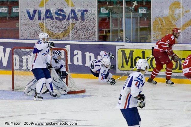 Photo hockey reportage Qualifs JO : Photos - Danemark vs France