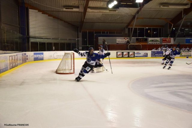 Photo hockey match Nantes - Caen  le 19/11/2016