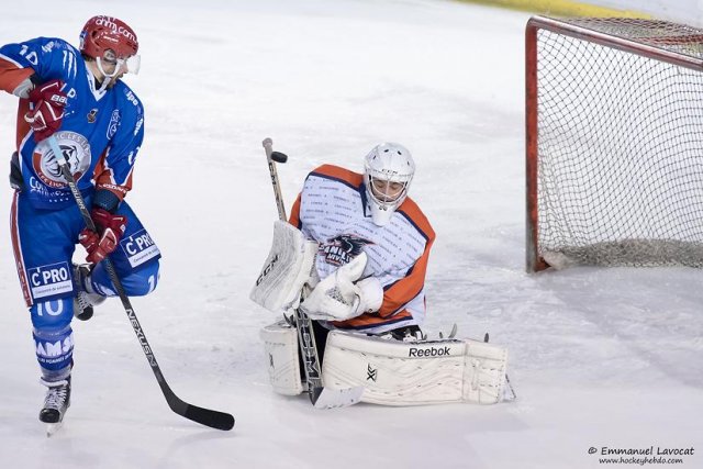 Photo hockey match Lyon - Clermont-Ferrand le 22/11/2016