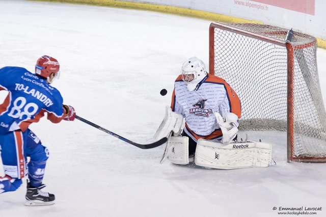Photo hockey match Lyon - Clermont-Ferrand le 22/11/2016