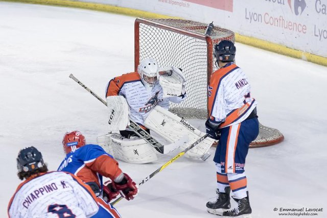 Photo hockey match Lyon - Clermont-Ferrand le 22/11/2016