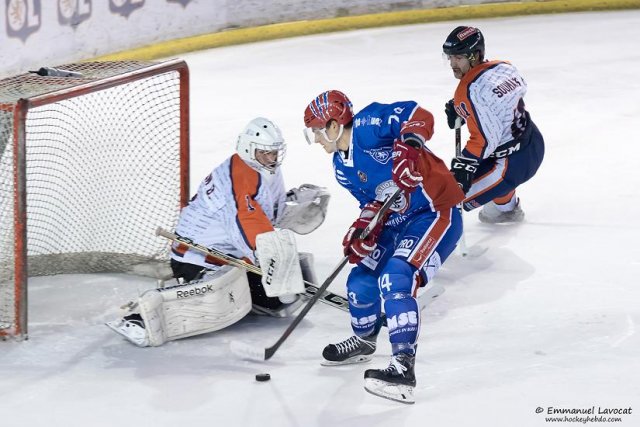 Photo hockey match Lyon - Clermont-Ferrand le 22/11/2016