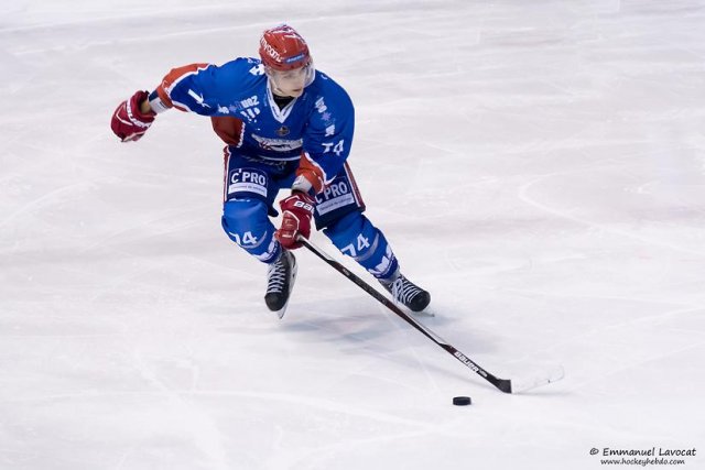 Photo hockey match Lyon - Clermont-Ferrand le 22/11/2016