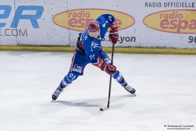 Photo hockey match Lyon - Clermont-Ferrand le 22/11/2016