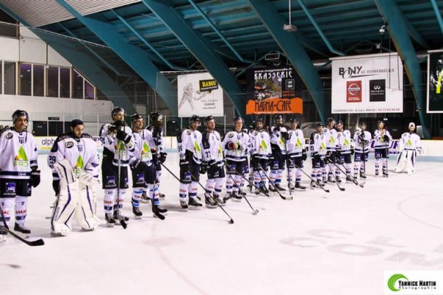 Photo hockey match Clermont-Ferrand - Tours  le 19/11/2016