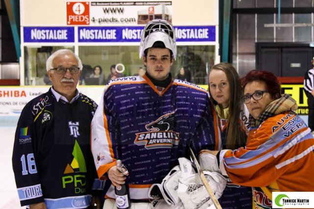 Photo hockey match Clermont-Ferrand - Tours  le 19/11/2016