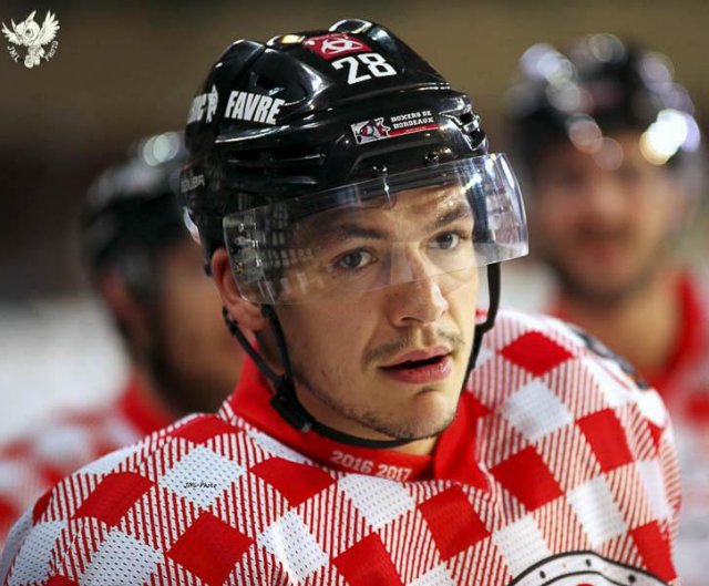 Photo hockey match Bordeaux - Strasbourg  le 20/11/2016