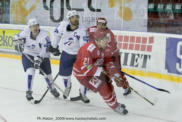 Photo hockey reportage Qualifs JO : Photos - Danemark vs France