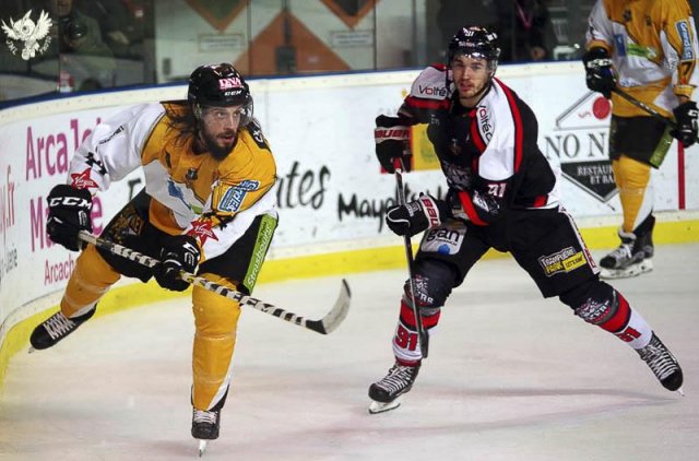 Photo hockey match Bordeaux - Strasbourg  le 20/11/2016
