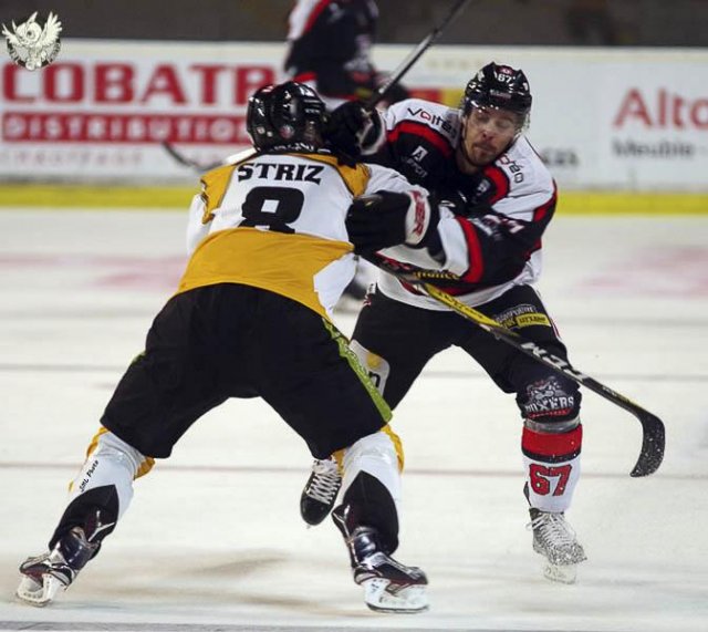 Photo hockey match Bordeaux - Strasbourg  le 20/11/2016
