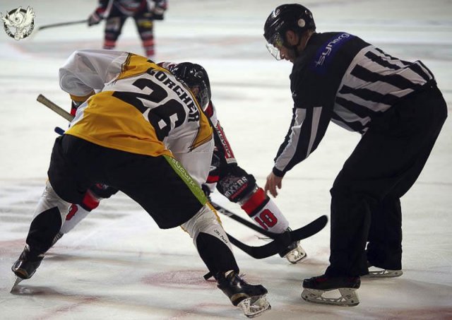 Photo hockey match Bordeaux - Strasbourg  le 20/11/2016
