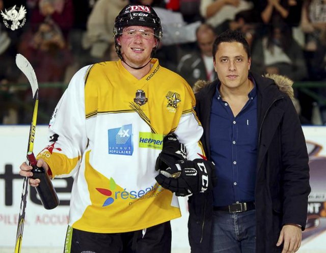 Photo hockey match Bordeaux - Strasbourg  le 20/11/2016