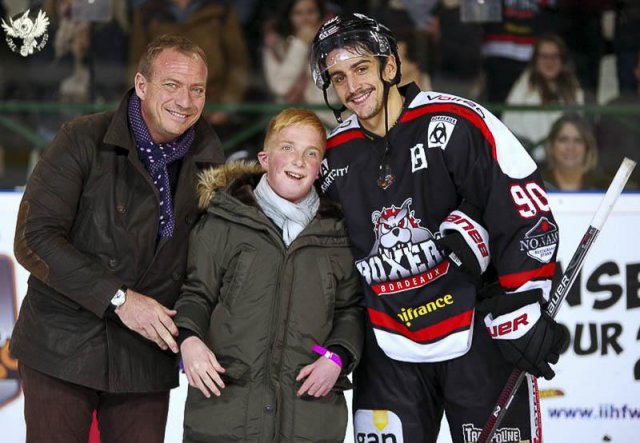 Photo hockey match Bordeaux - Strasbourg  le 20/11/2016