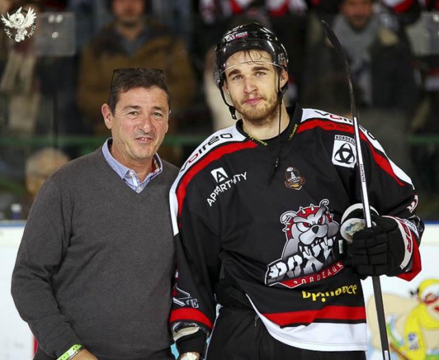 Photo hockey match Bordeaux - Strasbourg  le 20/11/2016