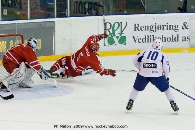 Photo hockey reportage Qualifs JO : Photos - Danemark vs France